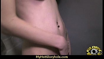 hot babe comes back for dick at GloryHole 21