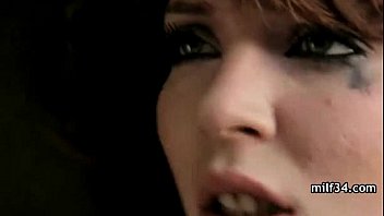 Hot Cougar Gets Mouthful of Cum