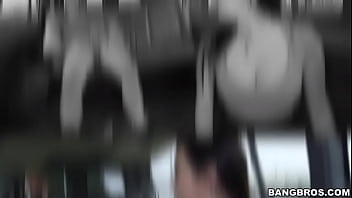 Big tit amateur fucked on the bus