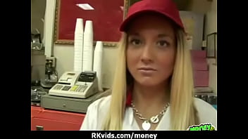 Sexy wild chick gets paid to fuck 19