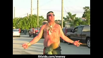 Sexy wild chick gets paid to fuck 5