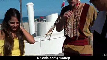 Sexy wild chick gets paid to fuck 28