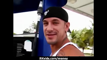 Sexy wild chick gets paid to fuck 19