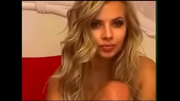 Sexy Blonde Angel Masturbating with dildo