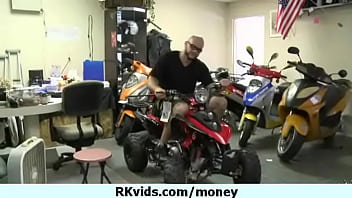 Sexy girl loves sex and money 13