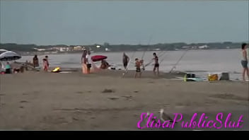 Flashing and sex in public | ElisaPublicSlut.com