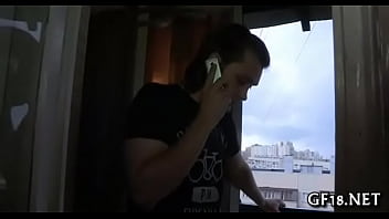 That guy pushes hard cock