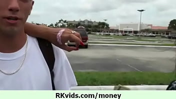 Smooth guy pays sexy girl for sex 3