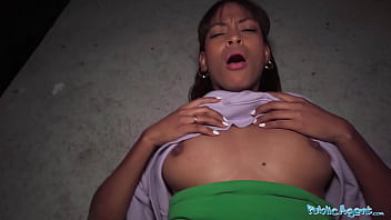 Public Agent She takes the bait and spreads her legs for a big fat cock to fuck her hard and fast