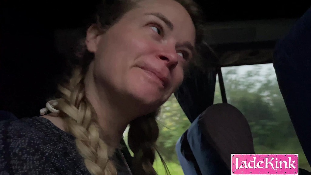 slut at the back of public bus sucks off