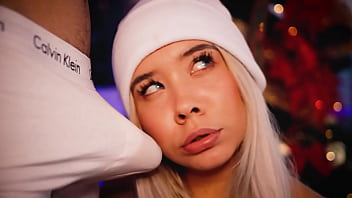 Horny blonde enjoys testing her friend'_s cock live on her webcam show