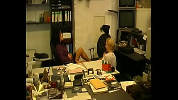 German Tiny Secretary Aroused By Her Boss