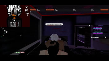 Black Emo Dude Fucking a Femboy on a Leash