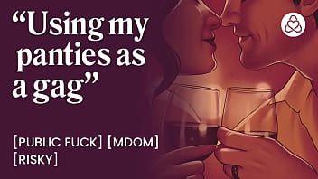 Public fuck in a restaurant bathroom [erotic audio stories]