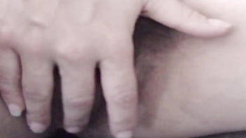 I taught my hairy pussy to stepson and ask him to get his cock and make the straw