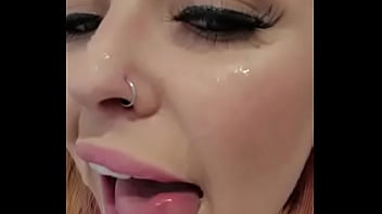 POV Deep wet blowjob with big facial cum shot - amateur homemade male newbie