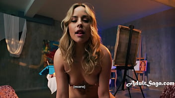 Artist Gets Her Muse Hard - Anna Claire Clouds