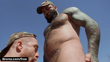 Markus Kage Gets A Boner As He Watches Olivier Robert Walking With His Ass Out For Everybody To See - BROMO