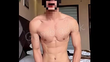 Gymbigdick fucking guy boy handsome muscle big ass cumshot