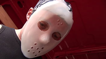 SKINNY AMATEUR MILF IS FUCKED ASS BY 2 HORNY MASKED MAN