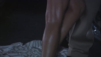 A milf fucked outdoor in the night