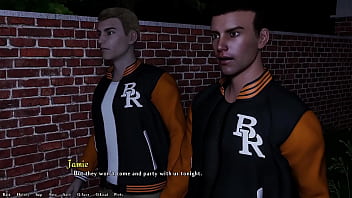 Being A DIK #47 - Sneaking Out Of The Prep'_s Party With Sage The Beautiful Busty Red Head