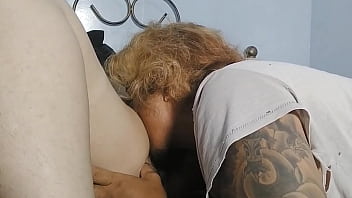 Love the way he sucked my clit