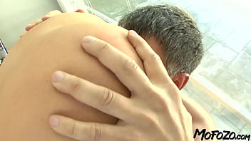 MOFOZO.com - Amateur With Small Tits Gets The Cum In Her Pussy