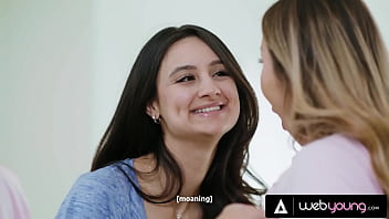 Babes Eliza Ibarra, Kyler Quinn, Kimmy Kimm, &_ Nicole Doshi Compete In Nipple Sucking &_ Face Fucking
