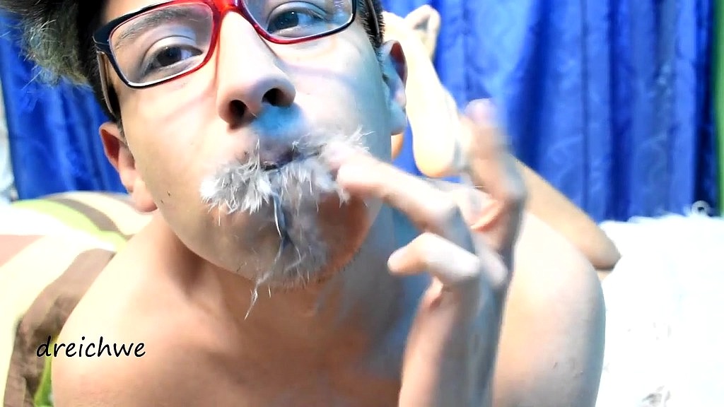 delicious wool hairs from my cock with cum part 2