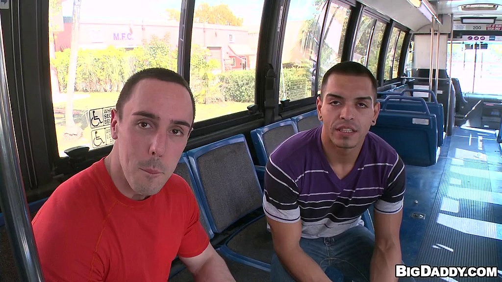 muscle man gives a pounding