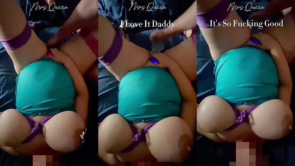 preview: pov pawg with huge natural tits, tied-up bdsm slut talks dirty & moans to multiple orgasms while getting dildo fucked. click on exclusive content for the full 25 min video.
