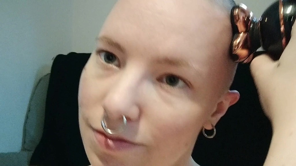 it s kind of weird not having shaved my head in so long