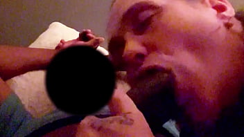 A trip down tropical storm lane for a gumjob