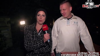 SKANDAL STRAß_EN CASTING - Frau verfü_hrt fremden mann zum Public Sex