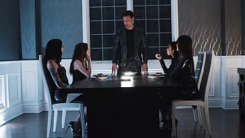 PURE TABOO Stud Has Lustful Dream With Wife'_s Stepsisters Alex Coal, Maya Woulfe, &amp_ Charlotte Sins