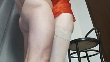 Please don'_t cum inside, I'_m married! Cheating Wife gets Anal Creampie while her husband at home