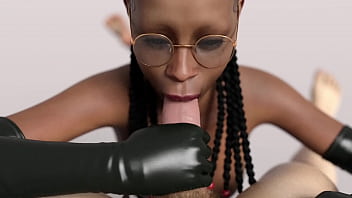 Ebony Suck Big Cock White