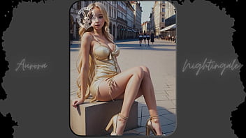 Elegance in Every Glance: Aurora Nightingale'_s Journey of Beauty and Grace Part 10 | #AI | Waifu Models #006