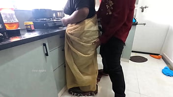 Maid jerking dick when wife is not at home