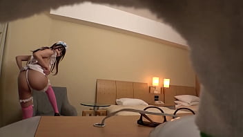 Japanese milf big breasts cosplayer. Attempts extreme photo shoots at hotels to earn a living. 2