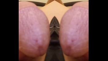 MIRRanuz-25 20240426 film Orgasm Drips Semem on Tits of Dr BARBIE &_ BARBIE peg leg