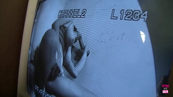 Brunette Sasha Sweet gets horny as she blows a strangers big cock