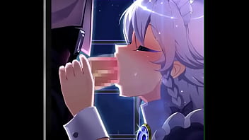 Obedient Maid Falls in Love With Her Master'_s Cock