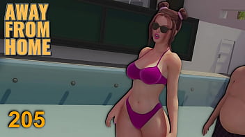 AWAY FROME HOME #205 &bull_ I wanna see her tasty, firm tits