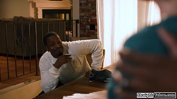 My black boss can fuck my big tits milf wife only one time