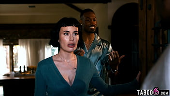 Wife cuckold by black boss and himself when he came over for dinner