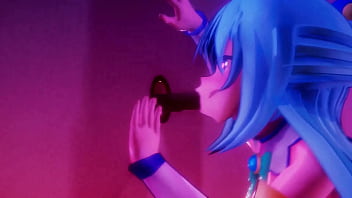 KONOSUBA AQUA GLORY HOLE