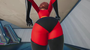 Elastigirl doing party hips
