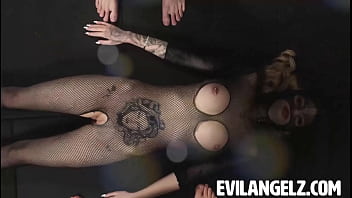 Fishnet Fantasy: Sladyen, Erik, and Tommy'_s Wild Encounter